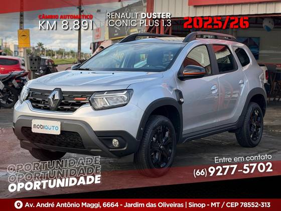 RENAULT DUSTER 1.3 TCE FLEX ICONIC PLUS X-TRONIC